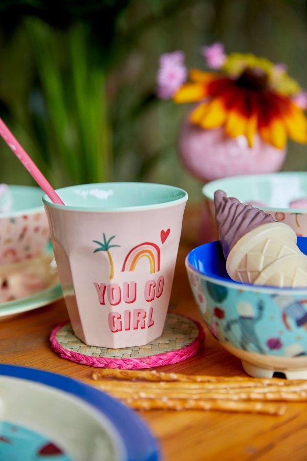 Rice Melamin Becher medium YOU GO GIRL